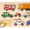 Goki Steckpuzzle Verkehrsmittel