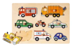 Goki Steckpuzzle Verkehrsmittel