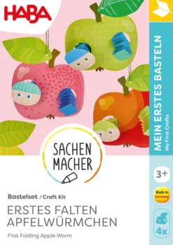 Haba Bastelset - Erstes Falten Apfelwürmchen 2012693
