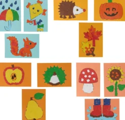 Haba Bastelset - Erstes Kleben Herbstbilder 2012695