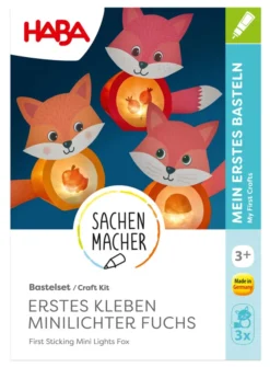 Haba Bastelset - Erstes Kleben Minilichter Fuchs 2012689