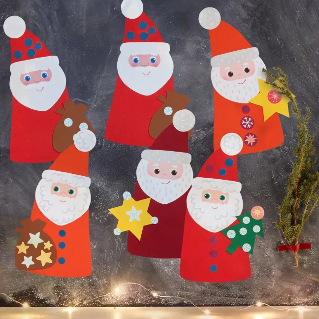 Haba Bastelset - Erstes Kleben Nikoläuse 2012712