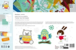 Haba Bastelset - Erstes Kleben Tiere im Schnee 2012691
