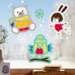 Haba Bastelset - Erstes Kleben Tiere im Schnee 2012691