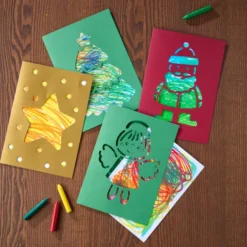 Haba Bastelset - Erstes Malen Kritzelkarten Weihnachtspost 2012711