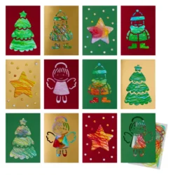 Haba Bastelset - Erstes Malen Kritzelkarten Weihnachtspost 2012711