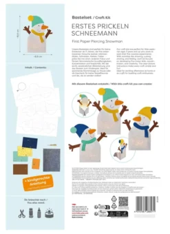 Haba Bastelset - Erstes Prickeln Schneemann 2012698