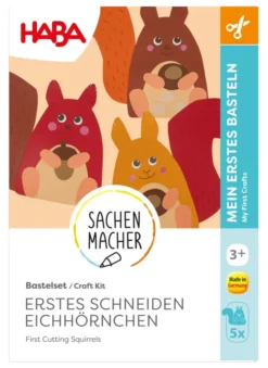 Haba Bastelset - Erstes Schneiden Eichhörnchen 2012687