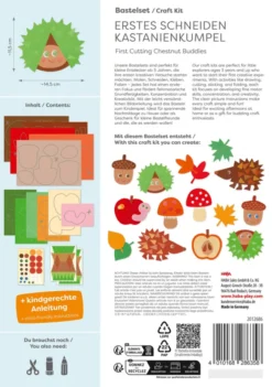 Haba Bastelset - Erstes Schneiden Kastanienkumpel 2012686