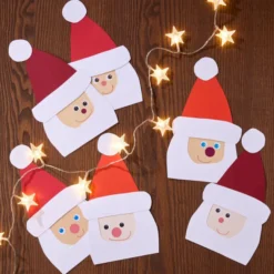 Haba Bastelset - Erstes Schneiden Nikoläuse 2012710