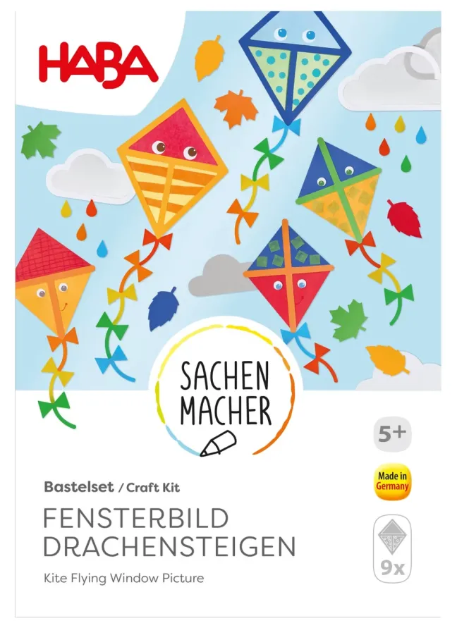 Haba Bastelset - Fensterbild Drachensteigen 2012706
