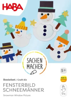 Haba Bastelset - Fensterbild Schneemänner 2012709