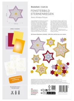 Haba Bastelset - Fensterbild Sternenregen 2012716