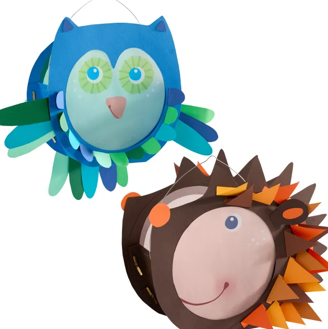 Haba Bastelset - Klammerlaternen Eule & Igel 2012702
