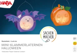 Haba Bastelset - Mini-Klammerlaternen Halloween 2012704