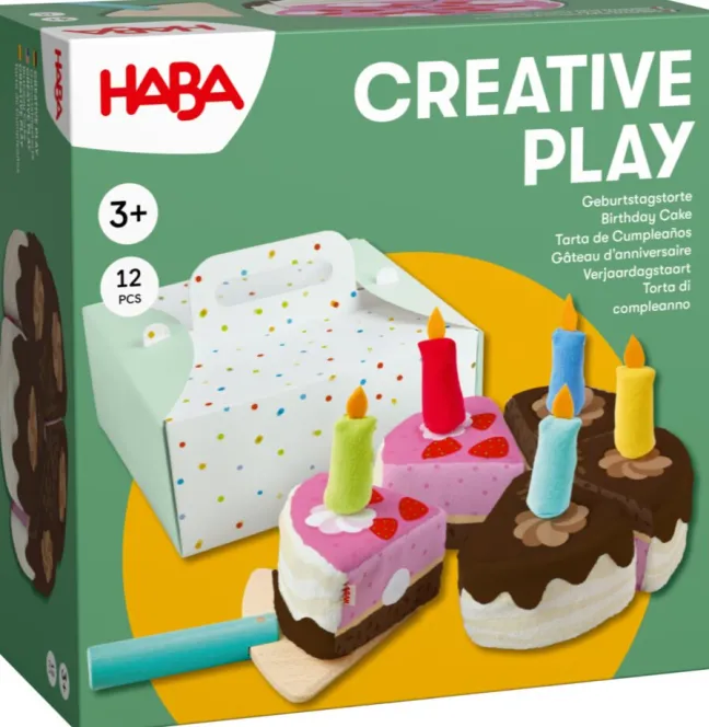 Haba Creative Play - Geburtstagstorte im Tortenkarton 2012312001