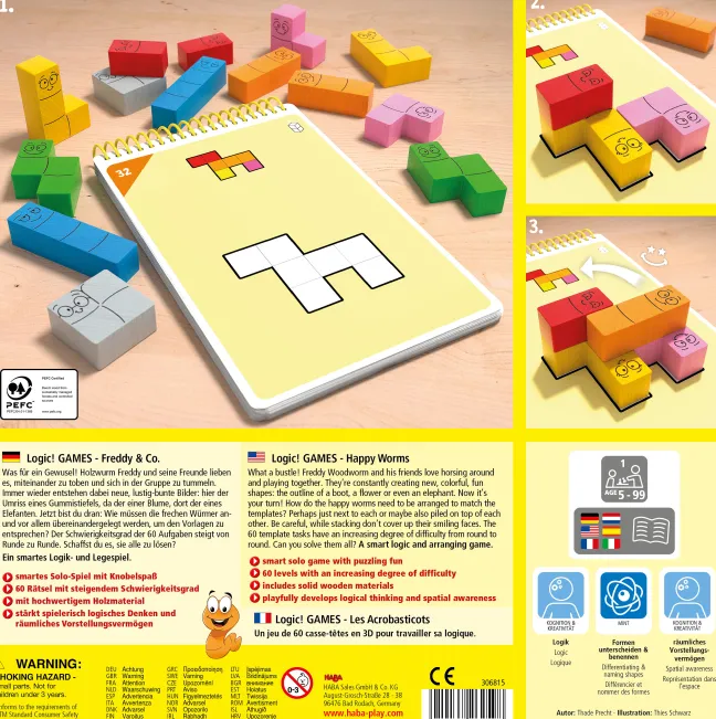 Haba Logic! GAMES - Freddy & Co. 306815