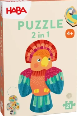 Haba Puzzle 2in1 Papagei 2011453001