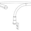 Hasena Boa Leselampe/Nachttischlampe 2er Set Metall Chrom