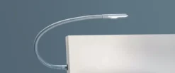 Hasena Snake Leselampe/Nachttischlampe 2er Set Metall pulverbeschichtet Alu