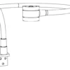 Hasena Tina Leselampe/Nachttischlampe 2er Set Metall Chrom