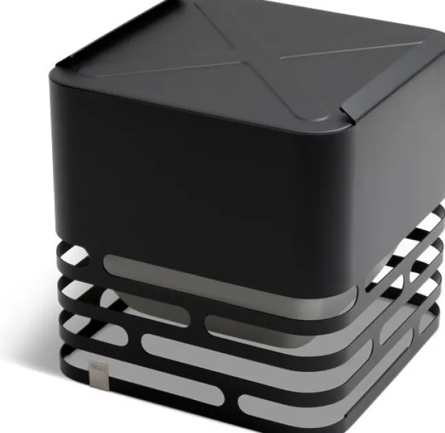 Höfats CUBE Feuerkorb schwarz
