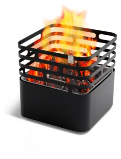 Höfats CUBE Feuerkorb schwarz