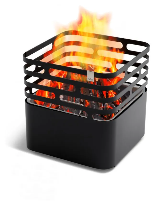 Höfats CUBE Feuerkorb schwarz