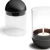 Höfats GRAVITY CANDLE Windlicht schwarz