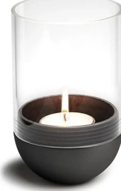 Höfats GRAVITY CANDLE Windlicht schwarz