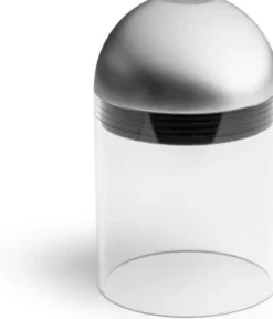 Höfats GRAVITY CANDLE Windlicht silber
