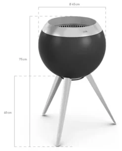 Höfats MOON 45 Feuerschale mit hohem Fuß