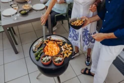 Höfats MOON 45 Plancha-Grillset hoch