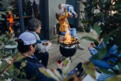 Höfats MOON 45 Plancha-Grillset niedrig