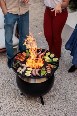 Höfats MOON 55 Plancha-Grillset niedrig