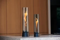 Höfats SPIN AIR 1200 Tischfeuer All Black