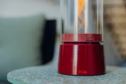 Höfats SPIN AIR 1200 Tischfeuer Emaille rot