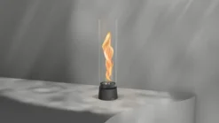 Höfats SPIN AIR 1200 Tischfeuer mattschwarz