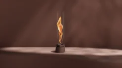 Höfats SPIN AIR 1200 Tischfeuer rostbraun