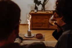 Höfats SPIN 1200 Tischfeuer grau