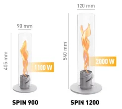 Höfats SPIN 900 Tischfeuer grau