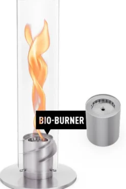 Höfats SPIN 1200 Tischfeuer silber