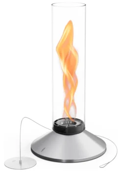 Höfats SPIN X 900 Tischfeuer silber