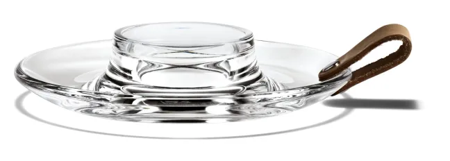 Holmegaard Design With Light Blockkerzenhalter klar Ø17 cm