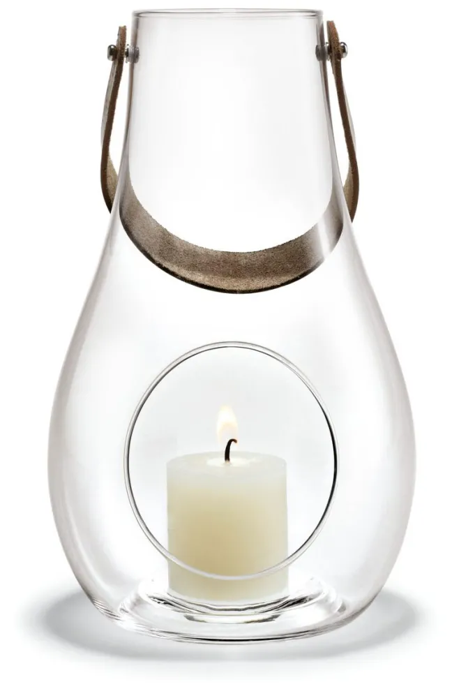 Holmegaard Design With Light Windlicht Laterne klar H:25 cm