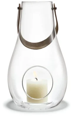 Holmegaard Design With Light Windlicht Laterne klar H:45 cm