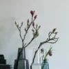 Holmegaard Flora Vase mittlerer Hals smoke H:24 cm