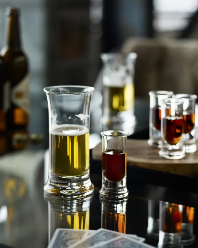 Holmegaard No. 5 Bierglas klar 30 cl