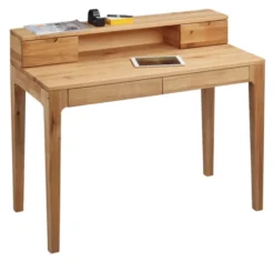 HomeTrends4You Möbel Oskar Schreibtisch Wildeiche geölt M2612522
