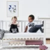 Hoppekids Babybett Anton 60x120cm weiß